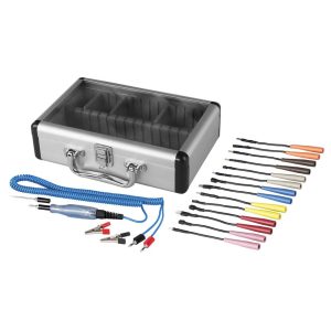 14 PIECE TERMINAL TEST ADAPTER KIT W/LED TESTER