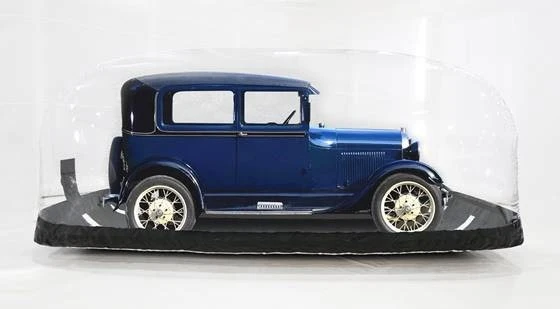 14' Signature Series Tall Indoor CarCapsule w/Road Emblazoned Floor Includes Intellicharger (CS14TF)