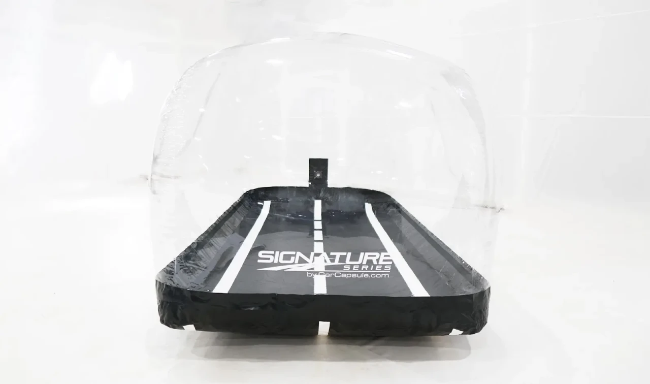 14' Signature Series Tall Indoor CarCapsule w/Road Emblazoned Floor Includes Intellicharger (CS14TF) — product image 4