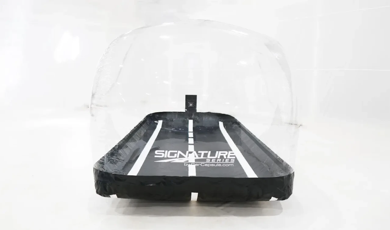 18' Signature Series Indoor CarCapsule w/Road Emblazoned Floor Includes Intellicharger (CS18F) — product image 3