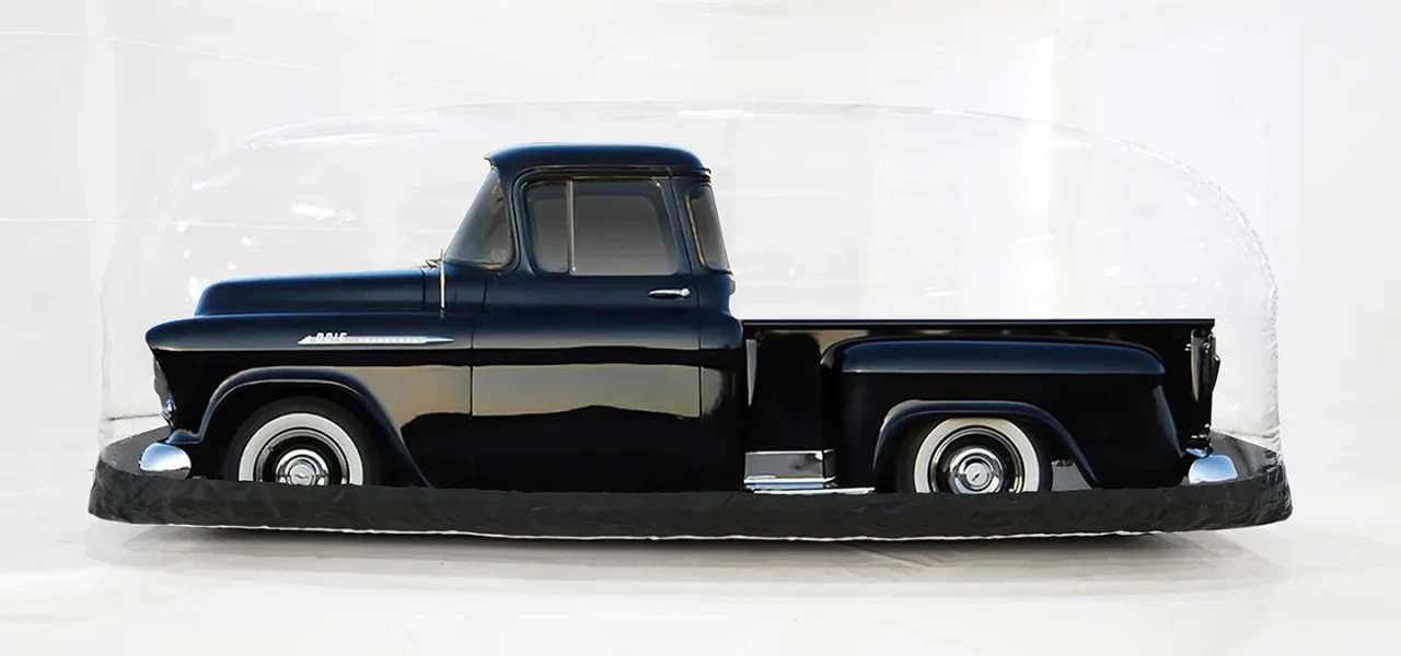 18' Signature Series Tall Indoor CarCapsule w/Road Emblazoned Floor Includes Intellicharger (CS18TF)