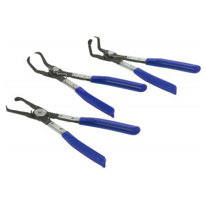 3 Piece Push Pin/Body Clip Pliers Set