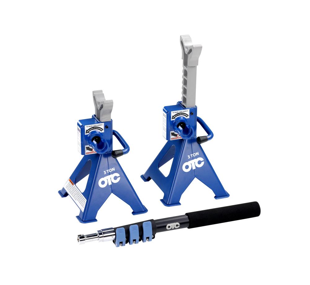 3-Ton Geared Jack Stand (Pair)