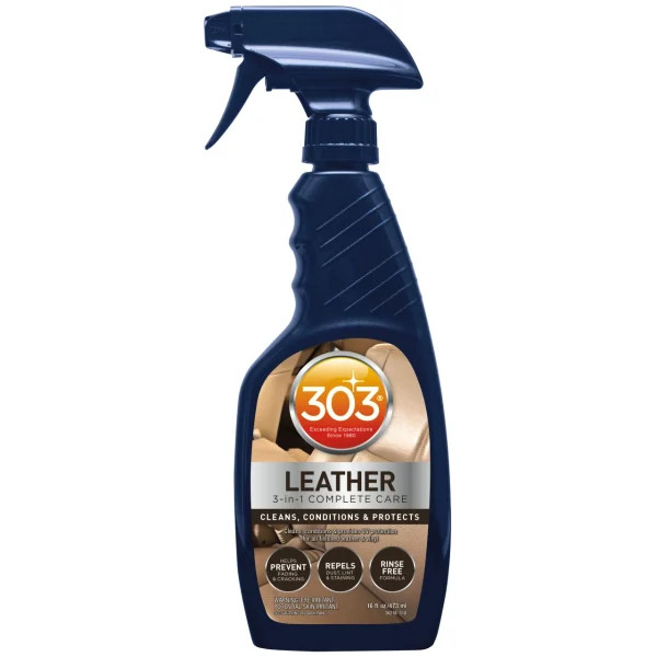 303 Leather Detailer 3-In-1 Complete Care - Conditions, & Protects (30218)