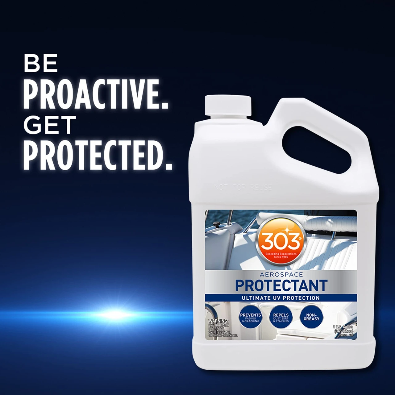 303 Marine Aerospace Protectant Trigger Sprayer 128 Fl. Oz. (30370) — product image 2