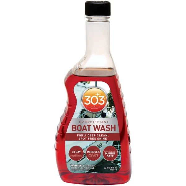 303 Marine Boat Wash With Uv Protectant - For A Deep Clean, 32 Fl. Oz. (30586)