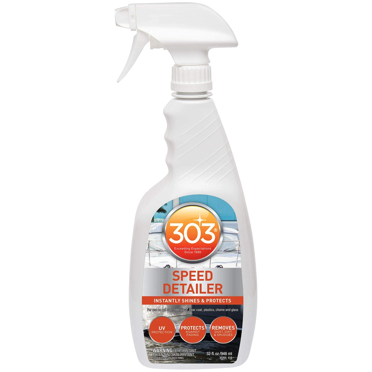 303 Marine Speed Vehicle Detailer - Instantly Shines And Protects, 32 Oz (30205) — product image 6