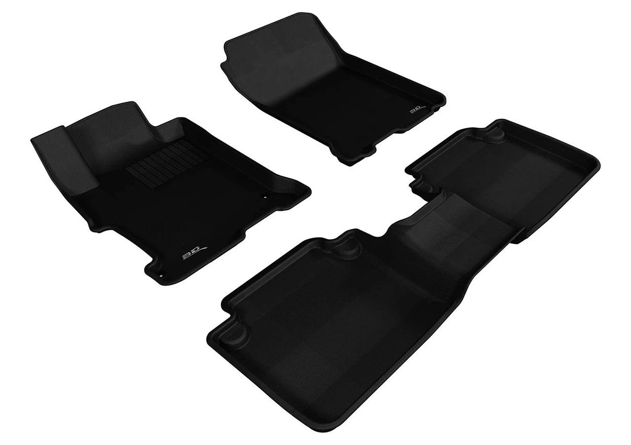 3D MAXpider Complete Set Custom Fit All-Weather Floor Mat, Black (L1HD04801509) — product image 2