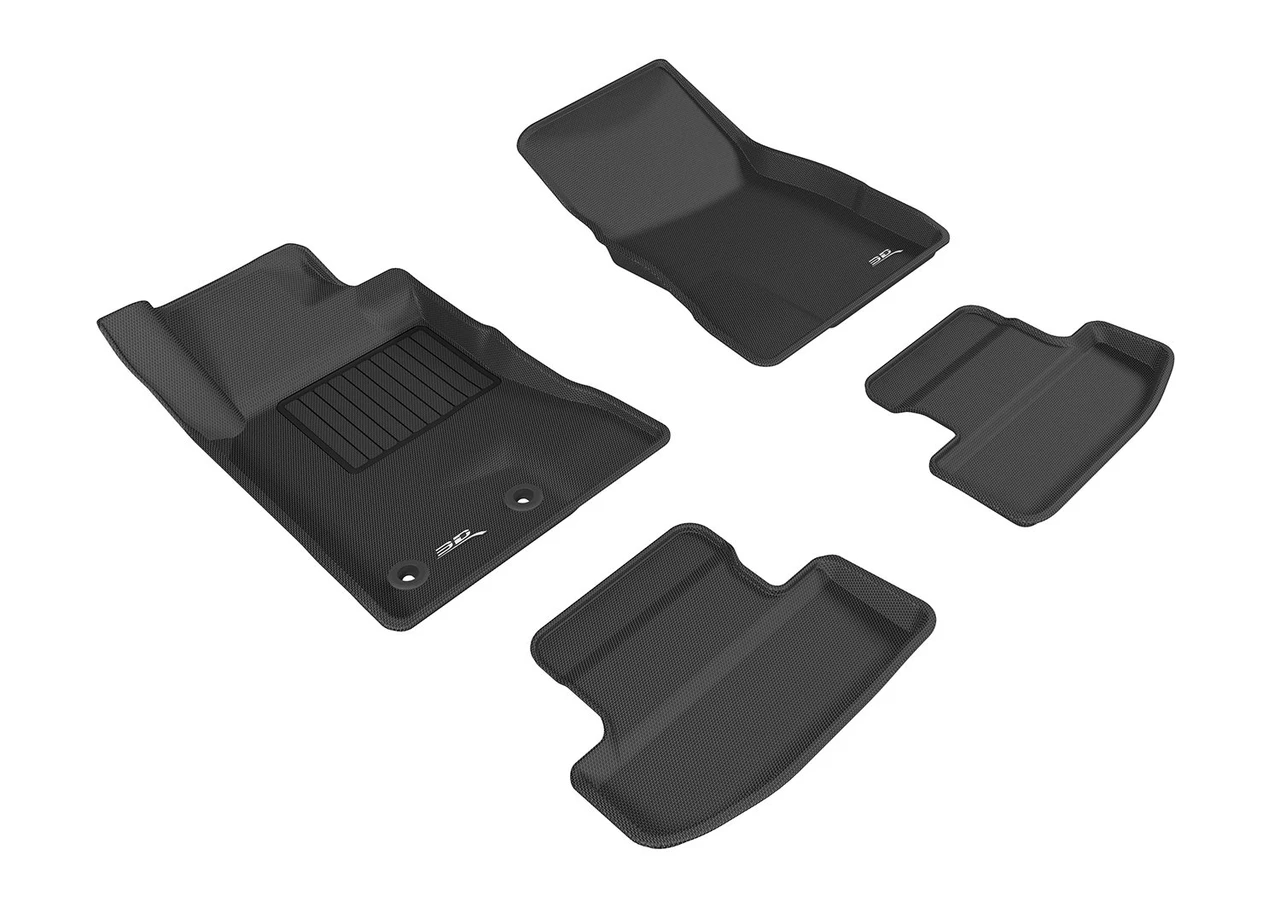 3D MAXpider Custom Fit Kagu Floor Mat (Black) (L1FR08501509) — product image 2