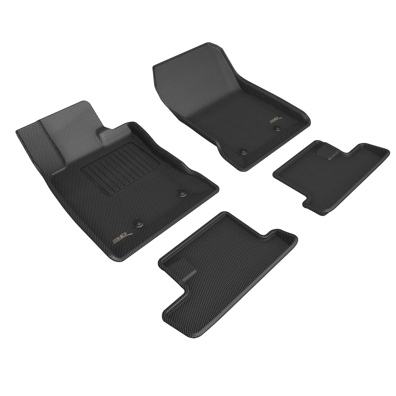 3D MAXpider Custom Fit Kagu Floor Mat (Black) (L1TY28301509) — product image 2