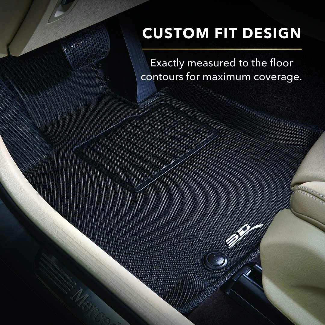 3D MAXpider Front Row Custom Fit All-Weather Floor Mat, Black (L1HD05521509) — product image 2
