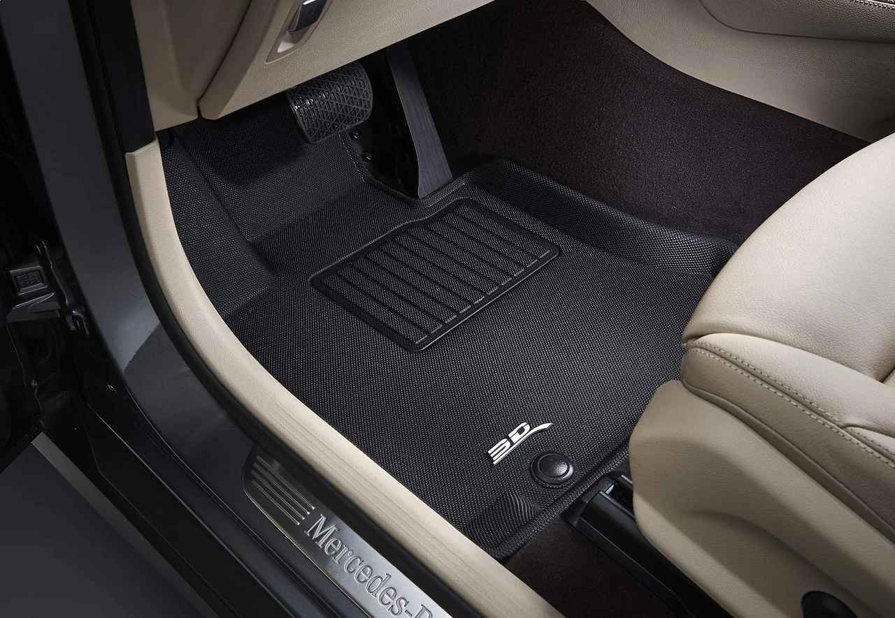 3D MAXpider Front Row Custom Fit All-Weather Floor Mat, Black (L1TL00011509)