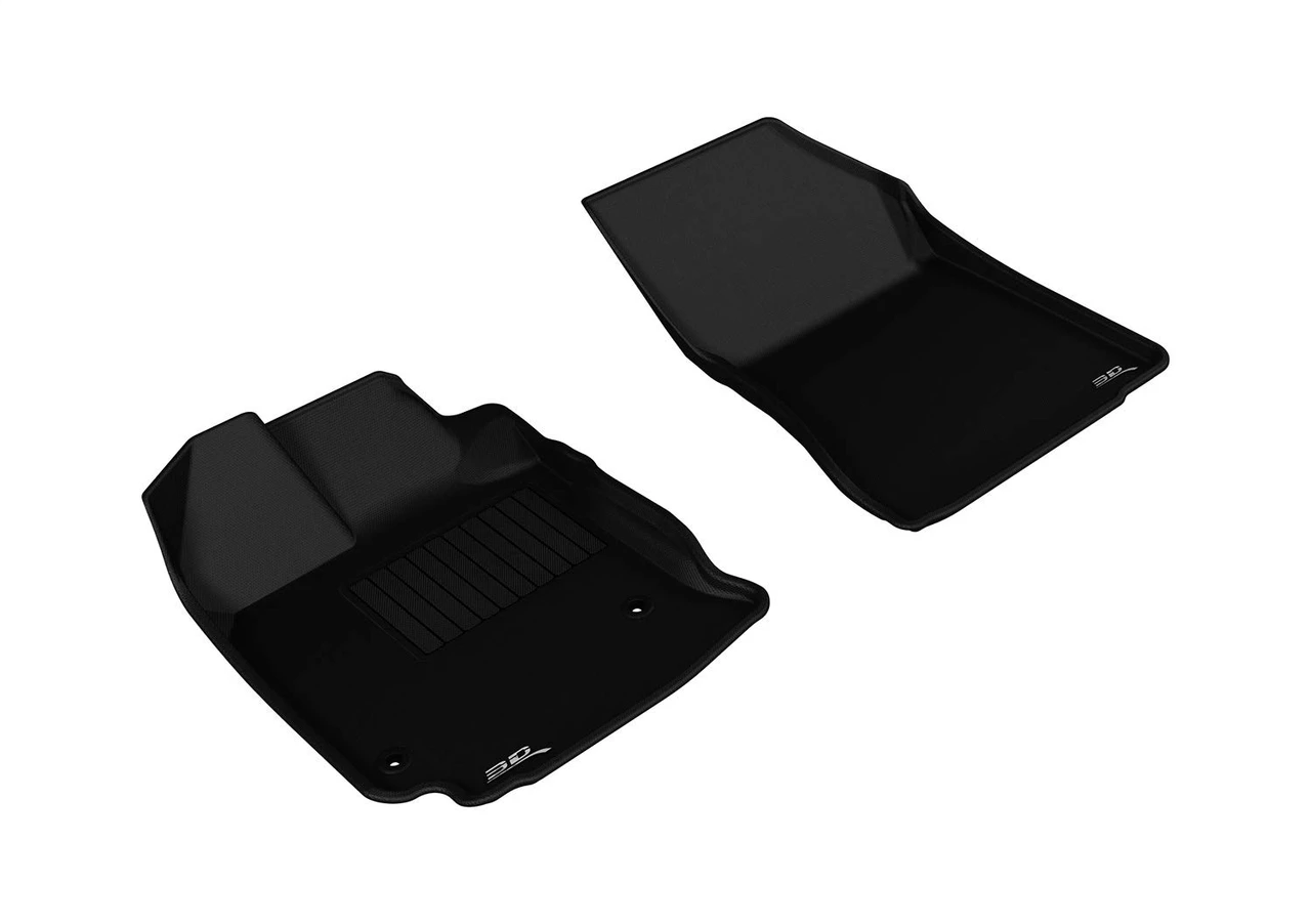 3D MAXpider Front Row Custom Fit All-Weather Floor Mat, Black (L1TY13411509)