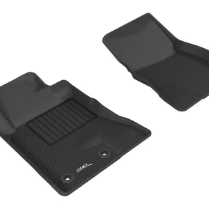 3D MAXpider Front Row Custom Fit Kagu Floor Mat, Black (L1FR08511509)