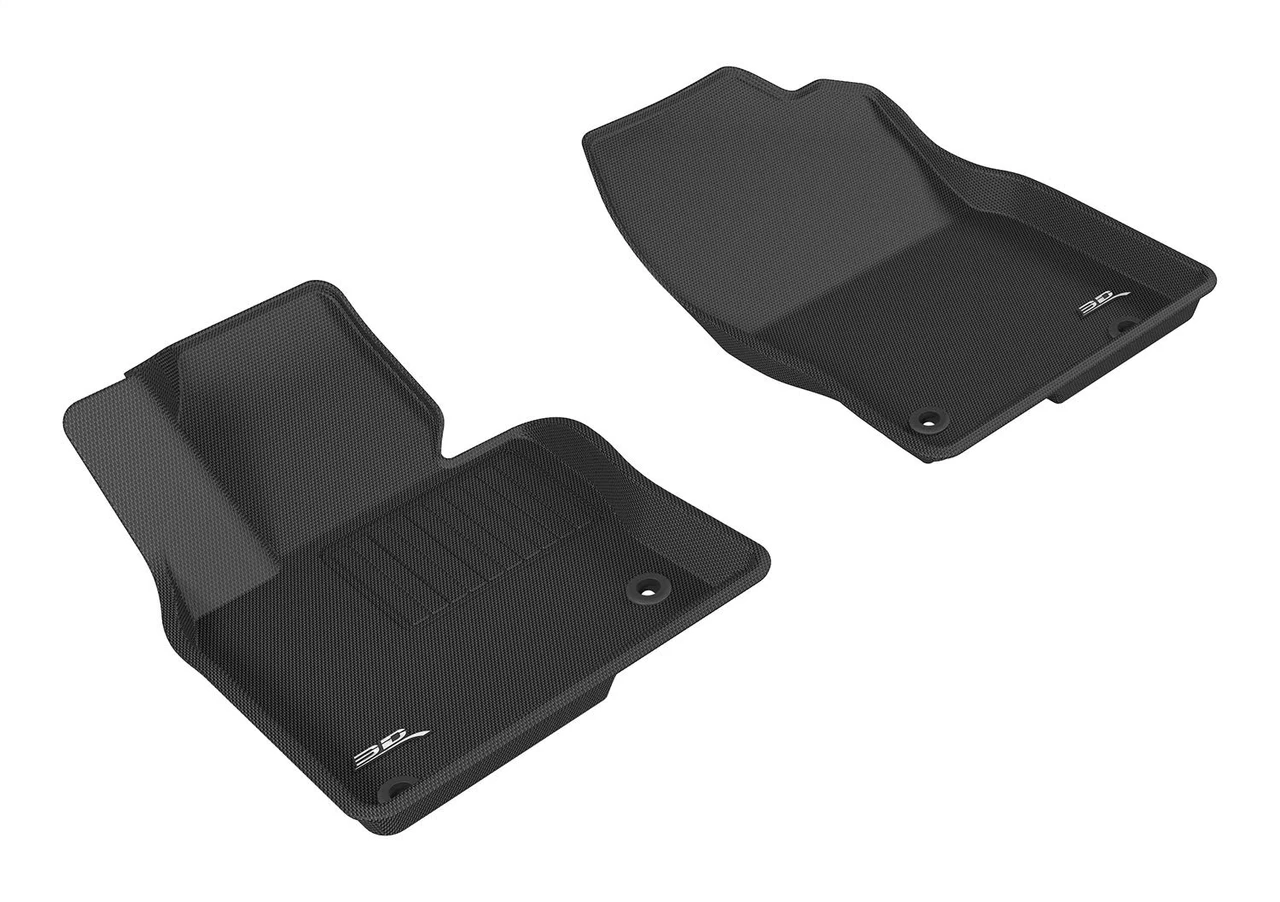 3D MAXpider Front Row Custom Fit Kagu Floor Mat, Black (L1MZ05811509)