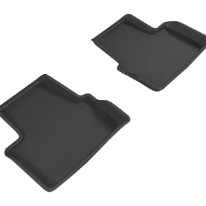 3D MAXpider Second Row Custom Fit All-Weather Floor Mat, Black (L1CH07921509)