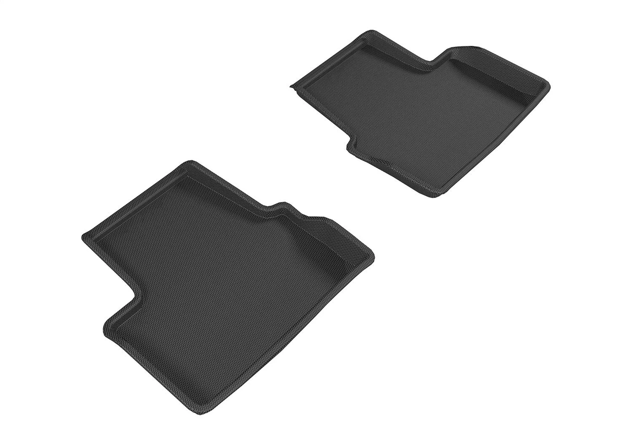3D MAXpider Second Row Custom Fit All-Weather Floor Mat, Black (L1CH07921509)