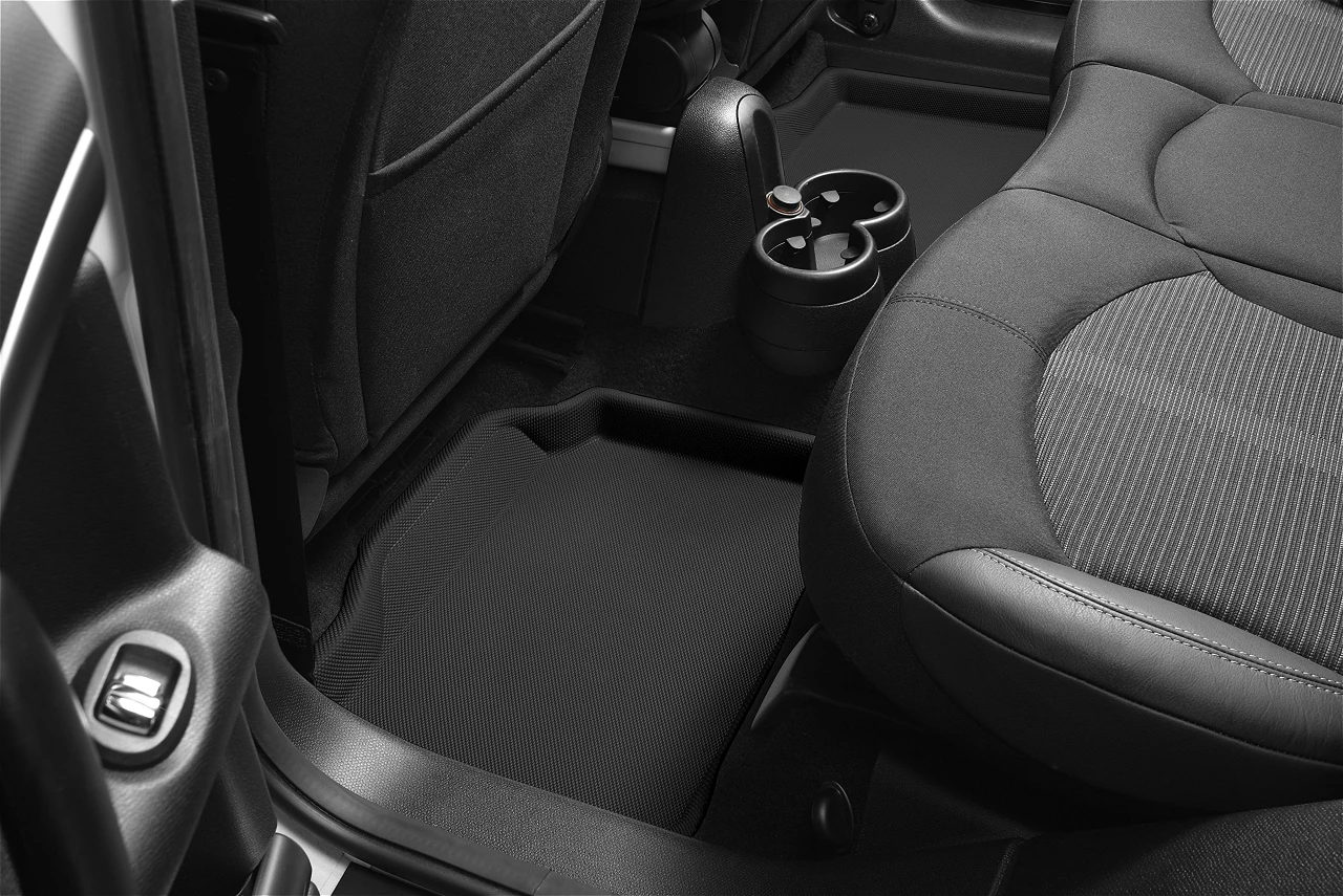 3D MAXpider Second Row Custom Fit All-Weather Floor Mat, Black (L1CH07921509) — product image 2