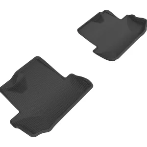 3D MAXpider Second Row Custom Fit Kagu Floor Mat, Black (L1CH06921509)