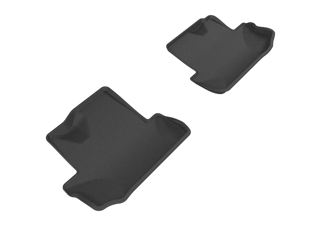 3D MAXpider Second Row Custom Fit Kagu Floor Mat, Black (L1CH06921509)