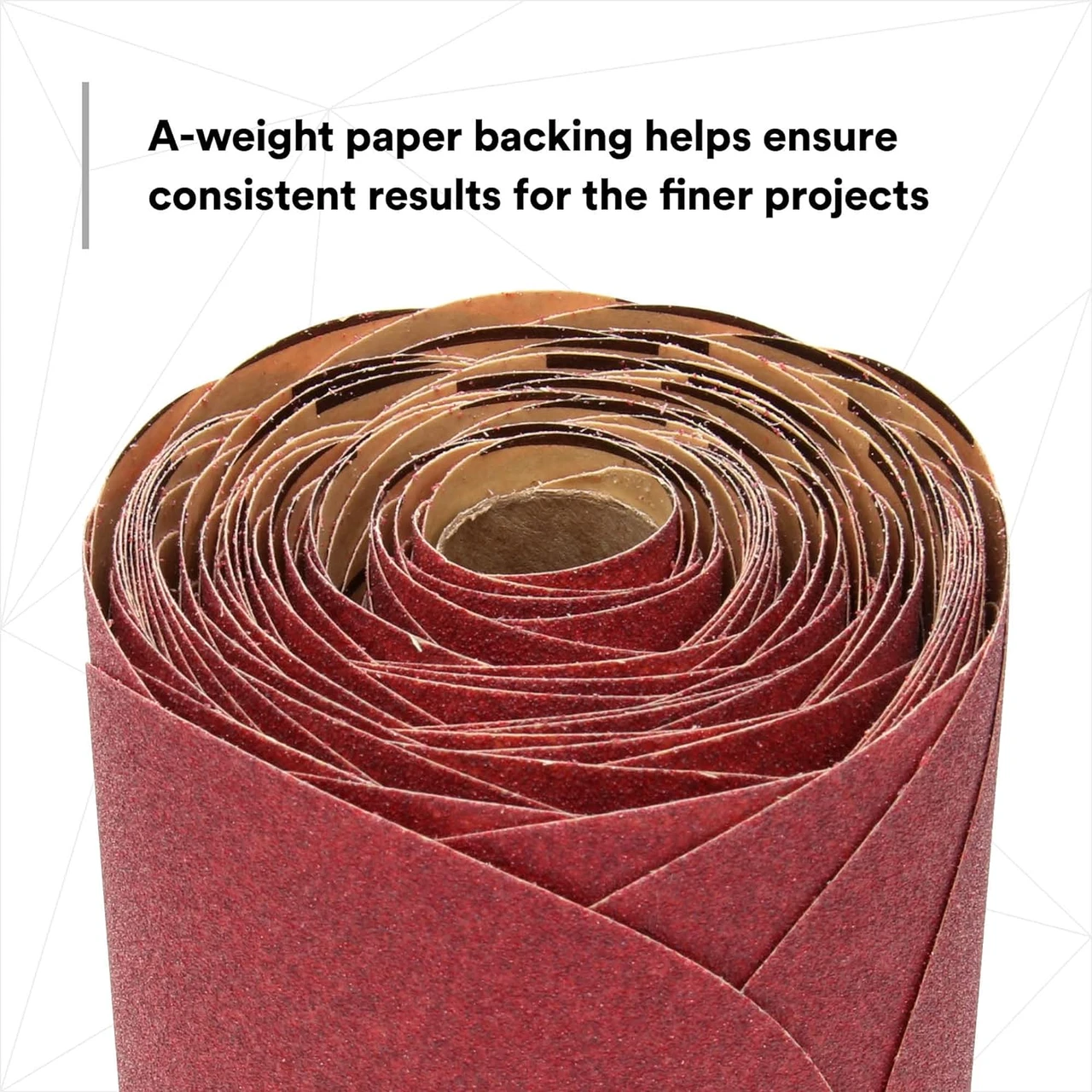 3M 01112 Red Abrasive Stikit Disc, 6", P180, 100 Per Roll — product image 5
