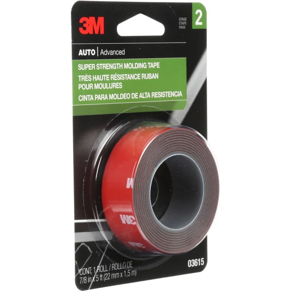 3M 7/8" X 5' Super Strength Molding Tape (03615)