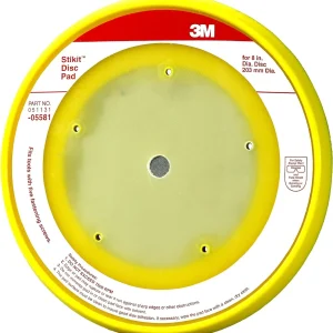 3M 8" X 3/8" X 5" Stikit Abrasive Disc Back-up Pad (05581)
