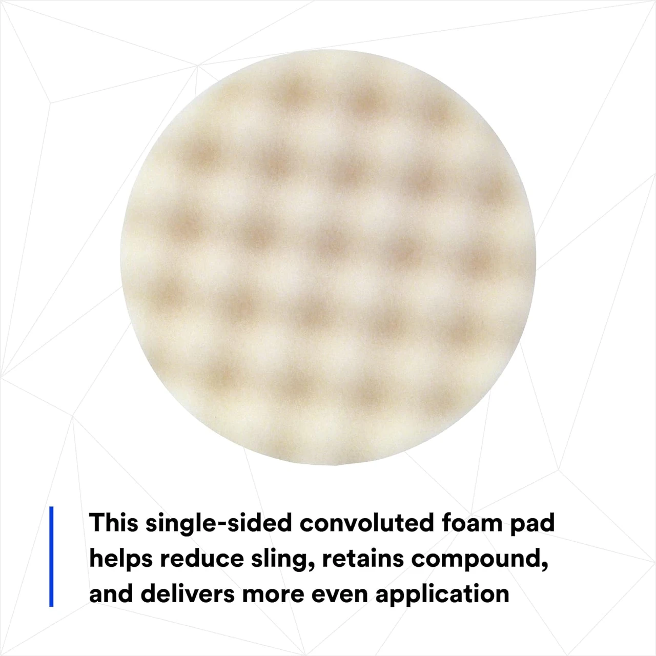 3M 8" Single Sided Foam Compounding Pad (05723) — product image 4