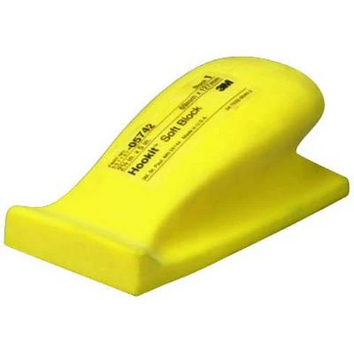 3M 2-3/4" x 5" Hookit Soft Hand Block (05742)