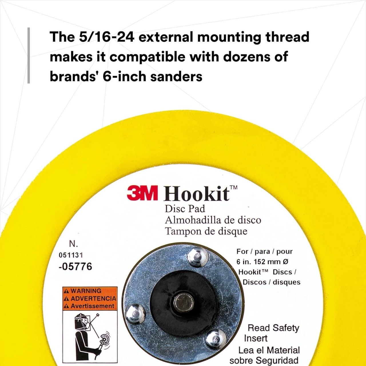 3M Hookit Abrasive Disc Pad (05776) — product image 6