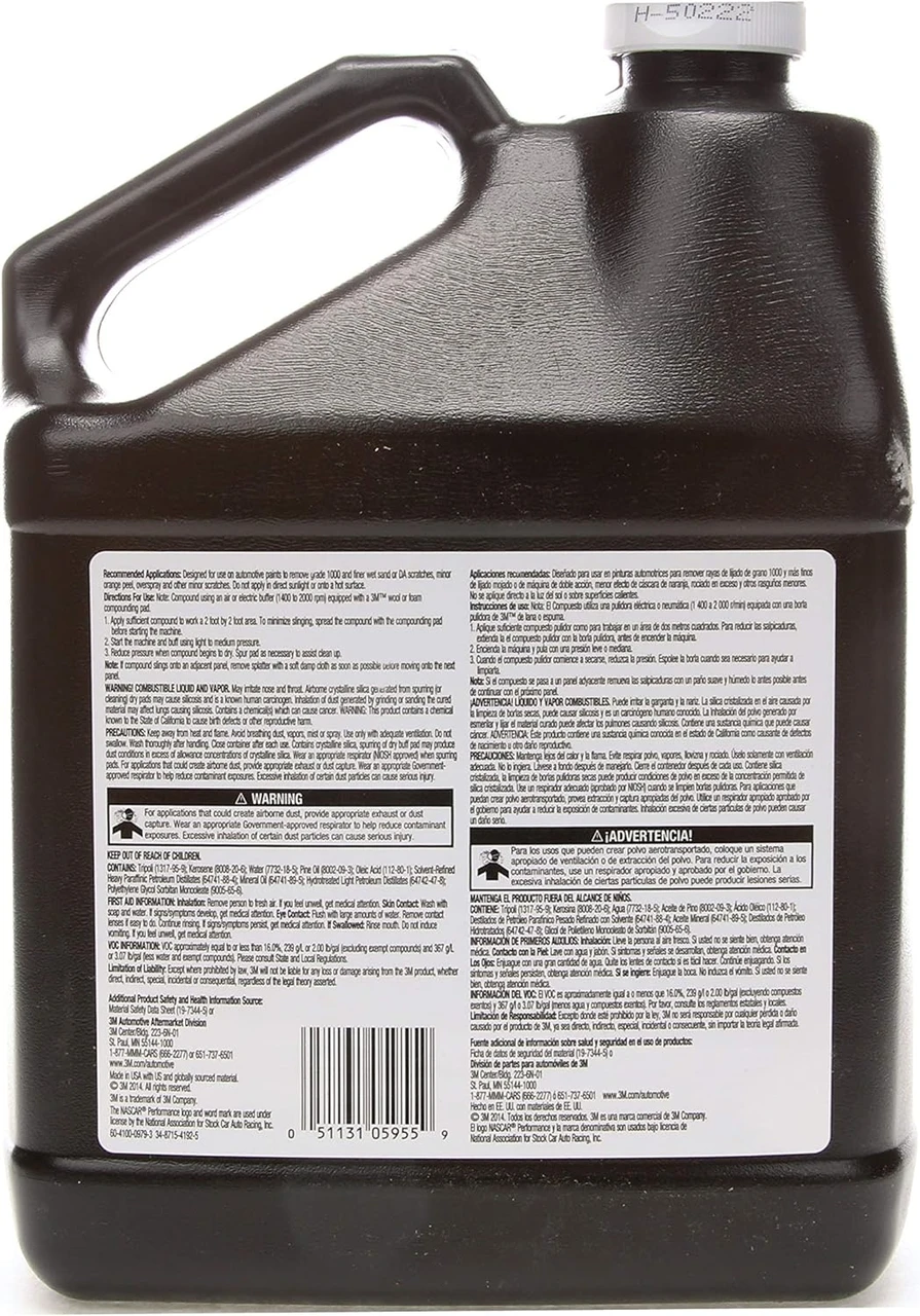 3M 1 Gallon Super Duty Rubbing Compound (05955) — product image 2
