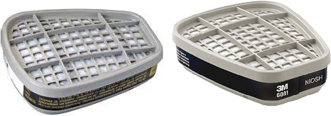 3M 2-Pack Organic Vapor Cartridge 6001 (07046) — product image 3