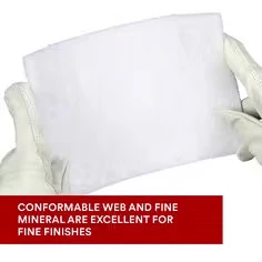 3M 6" X 9" White Scotch-Brite Light Cleansing Hand Pad (07445) — product image 4
