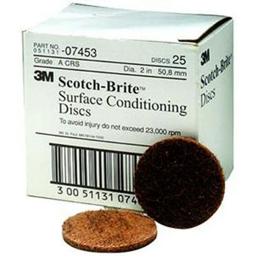 3M A/O Coarse 2" Scotch-Brite Surface Conditioning Disc (07453)
