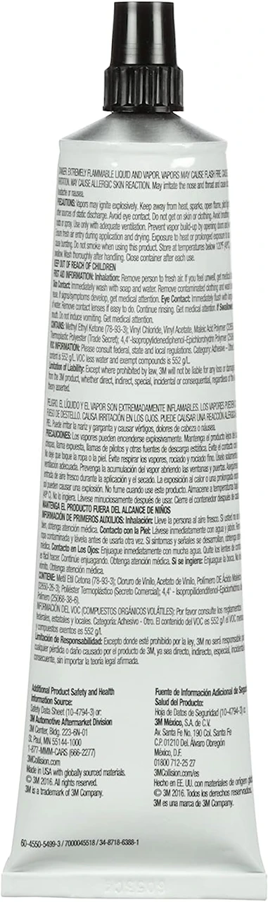 3M 5 oz. Tube Plastic and Emblem Adhesive (08061) — product image 4