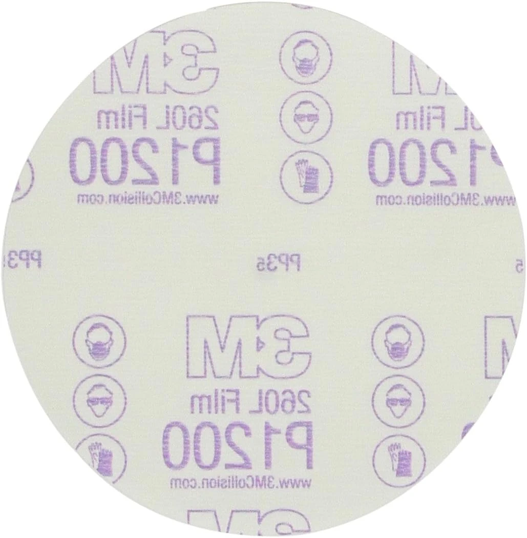 3M 6" P1200 Stikit Red Abrasive Disc (1103) — product image 2