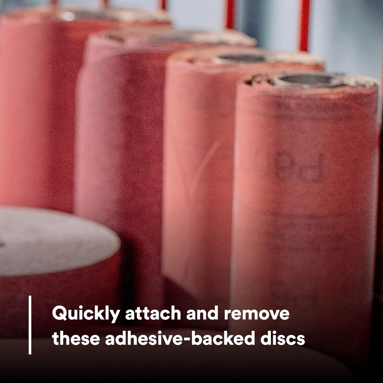 3M 6" P600 Red Abrasive Stikit Disc (1106) — product image 7