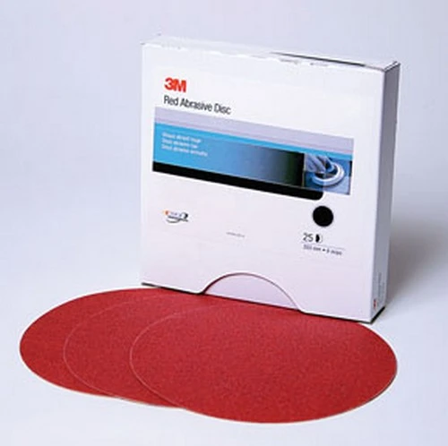 3M 6" P500 Stikit Red Abrasive Disc (1107)