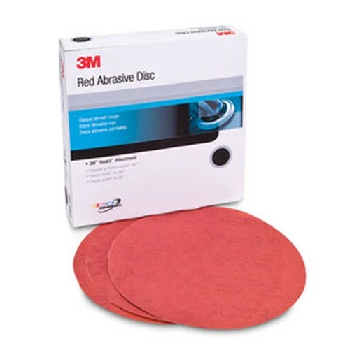 3M 6" P600 Hookit Red Abrasive Disc 316U (1189)