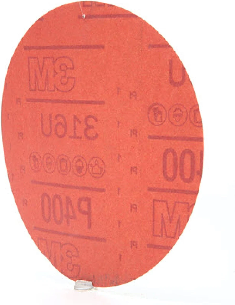3M 6" P400 Hookit Red Abrasive Disc 316U (1218) — product image 10
