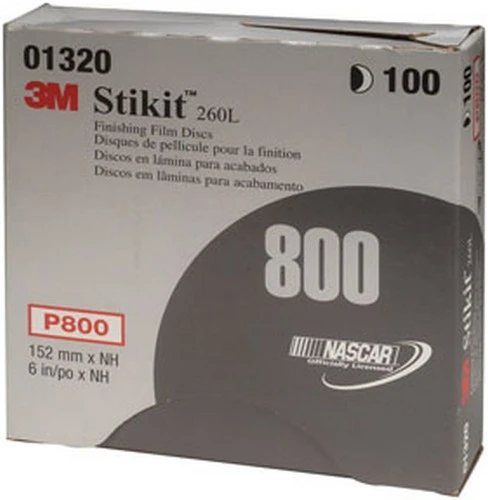 3M 6" P800 Stikit Finishing Film Abrasive Disc 260L (1320)