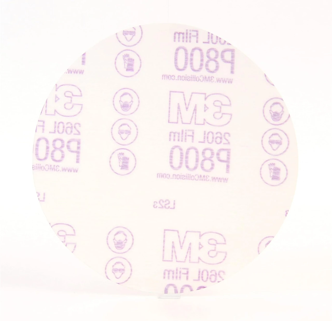 3M 6" P800 Stikit Finishing Film Abrasive Disc 260L (1320) — product image 2