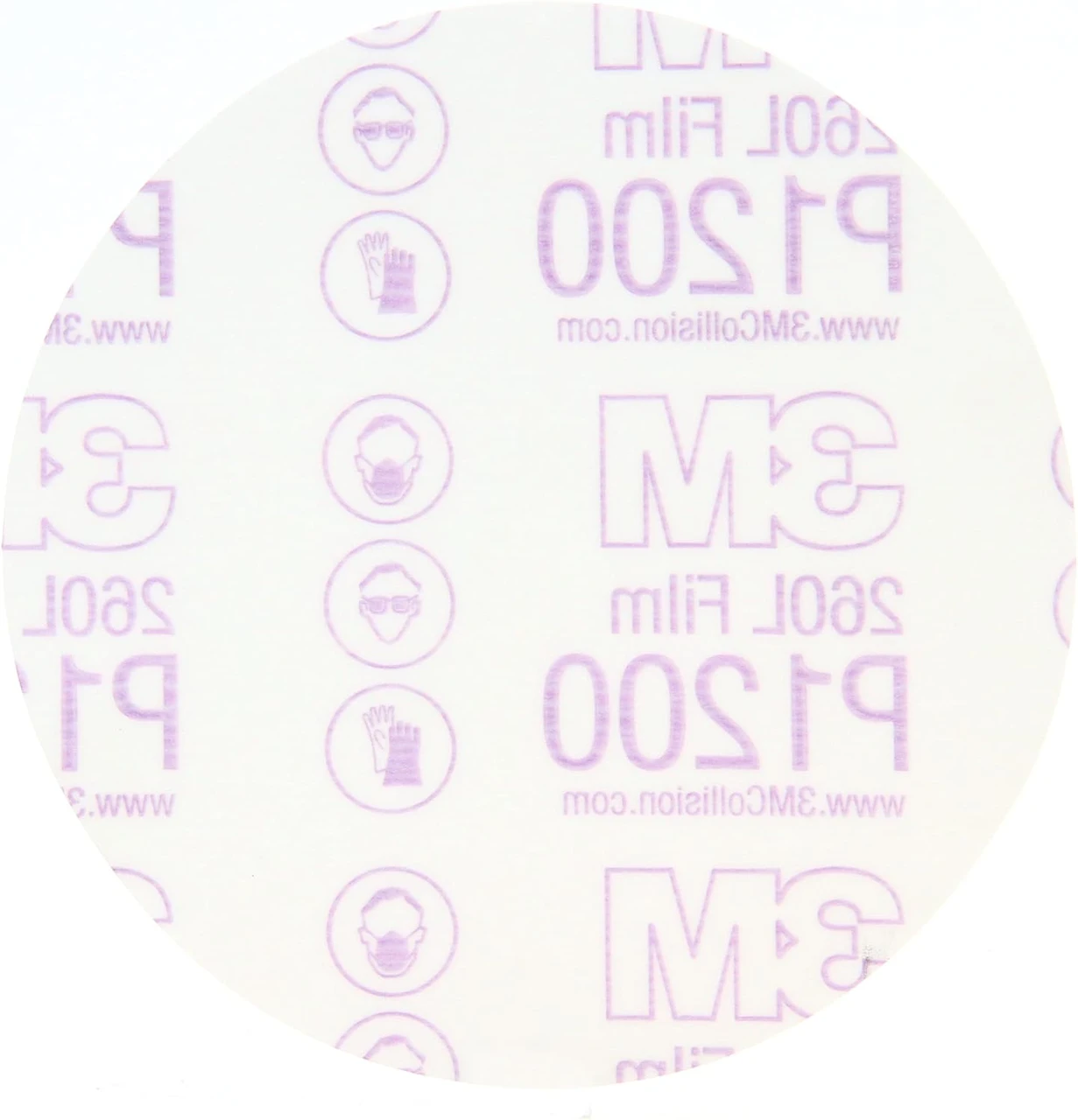 3M 6" P800 Stikit Finishing Film Abrasive Disc 260L (1320) — product image 3