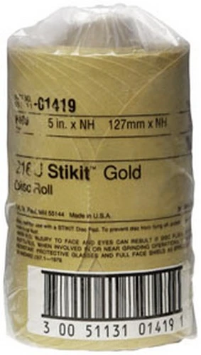 3M 5" P400A Stikit Gold Disc Roll (1419)