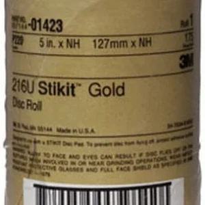 3M 5" P220A Stikit Gold Disc Roll (1423)