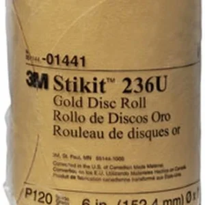 3M 6" P120A Stikit Gold Disc Roll (1441)