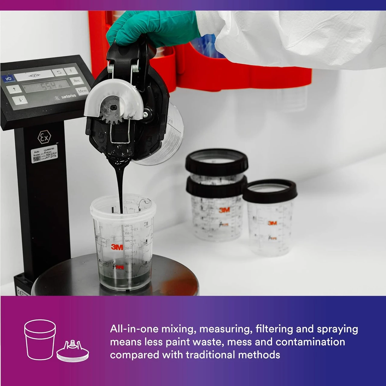3M 2 Cups per Box PPS Standard Cup & Collar (16001) — product image 5