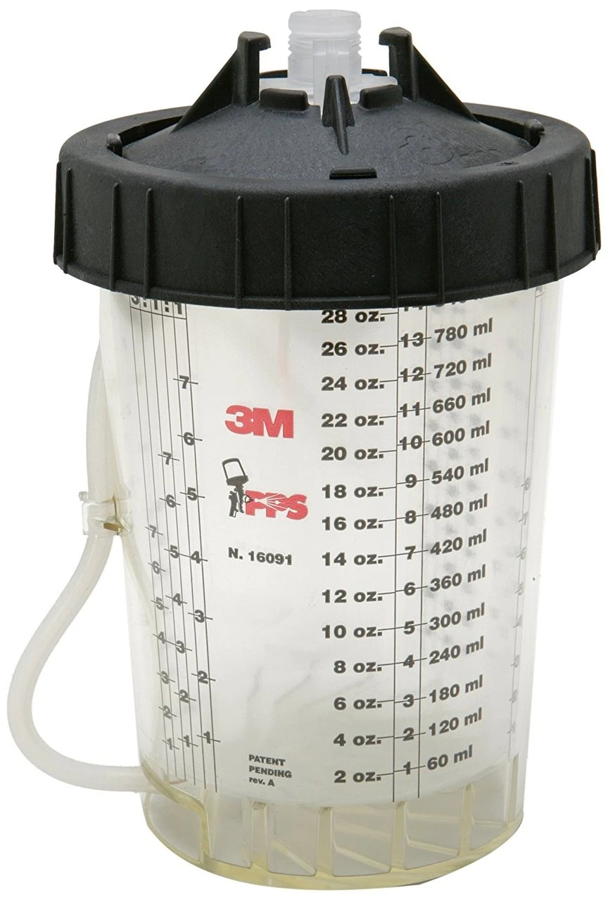 3M 28 oz Large PPS Type H/O Pressure Cup (16124)