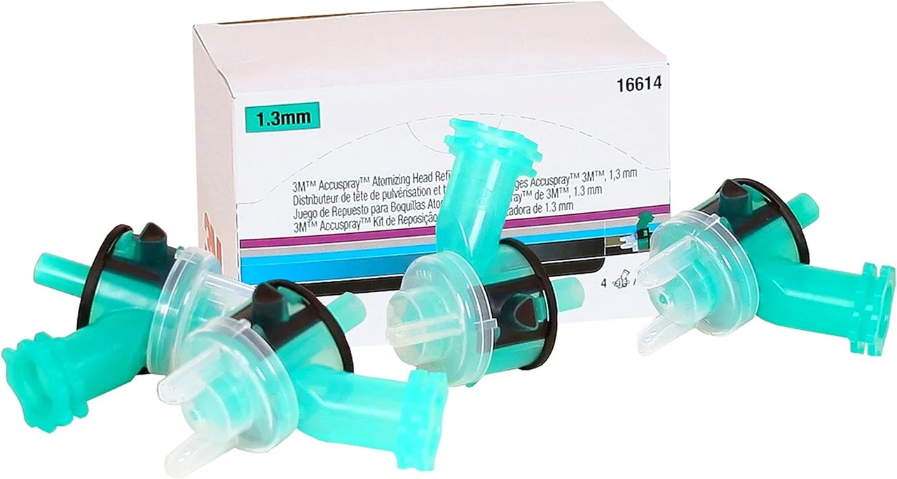 3M 1.3 mm Green Accuspray Atomizing Head (16614)
