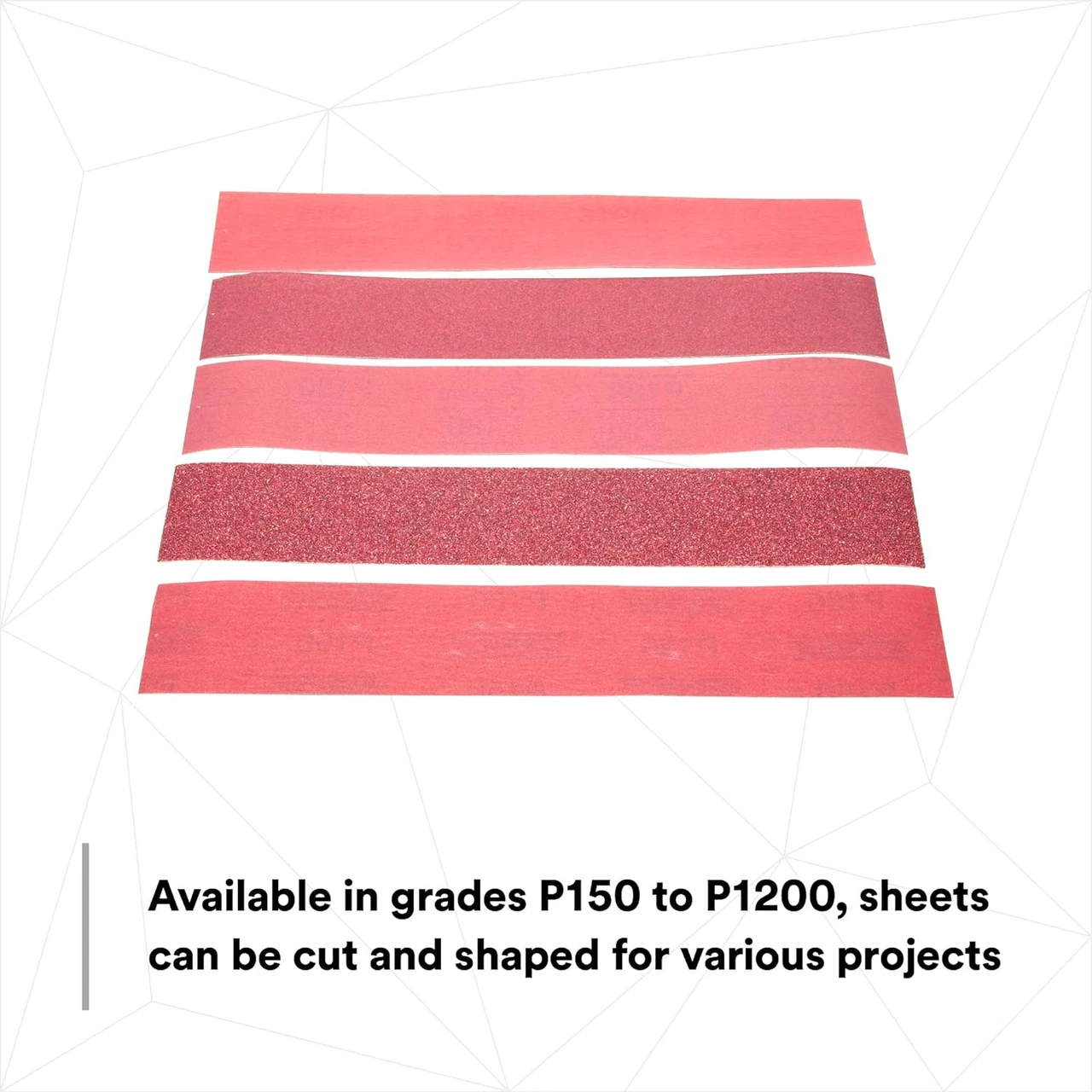 3M 2-3/4" X 25 Yards P80 Red Abrasive Stikit Sheet Roll (1688) — product image 7